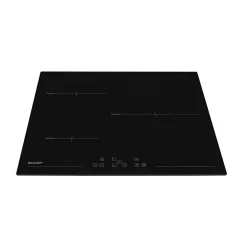 Table de cuisson induction 3 feux 60cm noir Sharp KH6I31NT0I