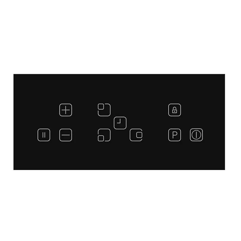 Table de cuisson induction 3 feux 60cm noir Sharp KH6I31NT0I