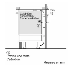 Table de cuisson induction 60cm 4 feux 7400w noir Siemens EX651HXC1E iq700