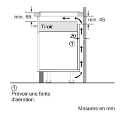 Table de cuisson induction 60cm 4 feux 7400w noir Siemens EX651HXC1E iq700