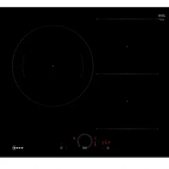 Table de cuisson induction 60cm 3 feux 7400w noir Neff T56FHL1L0