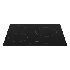 Table de cuisson vitrocéramique - BEKO - 3 foyers - 60 cm - HIC63400
