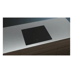 Table de cuisson vitrocéramique 60cm 4 feux 6600w noir Siemens ET61RBEB8E iq100
