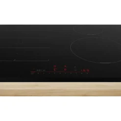 Table induction - BOSCH SERIE 6 PIX631HC1E - 4 foyers - 7400 W - Multitouch+ - Zone flex - Noir