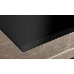 Table induction - SIEMENS - IQ700 - 4 foyers - 60 cm - Noir - Dual LightSlider