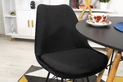 Table ronde Valora KOVA 80 cm - Noire