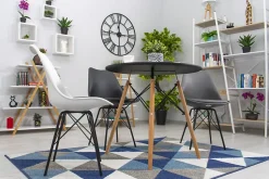 Table ronde Valora KOVA 80 cm - Noire