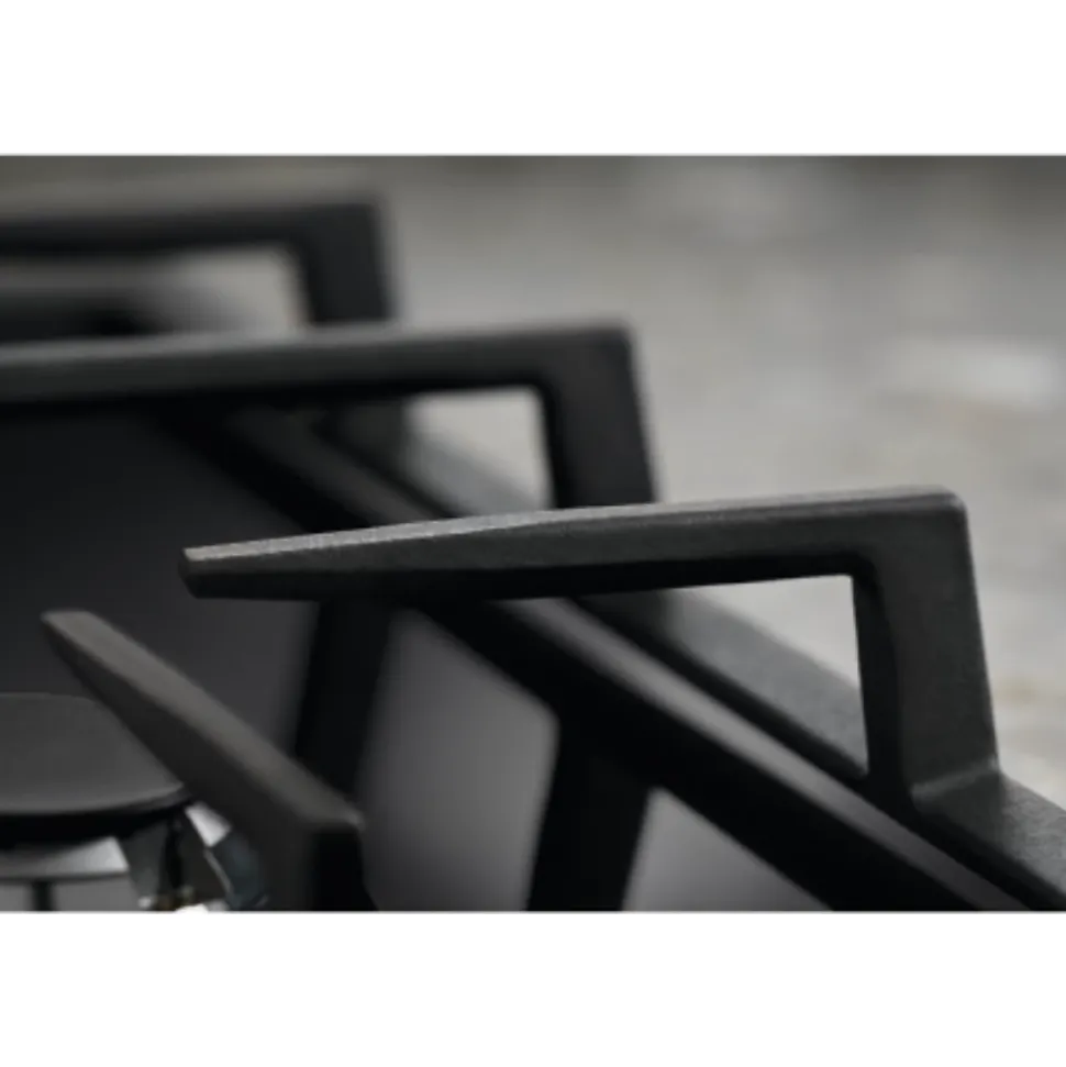 Table verre gaz 74cm 5 foyers noir Electrolux KGG75362K