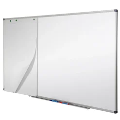 Tableau Blanc Premium - Surface Vernie & Installation Discrète, 30 x 45 cm - Floordirekt