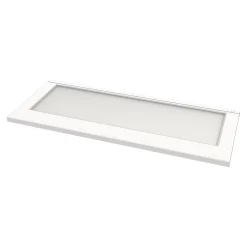 Tablette avec LED integrées de dessous de meuble haut GoodHome Caraway blanc l. 80 cm x L. 31,9 cm x H. 18,2 mm