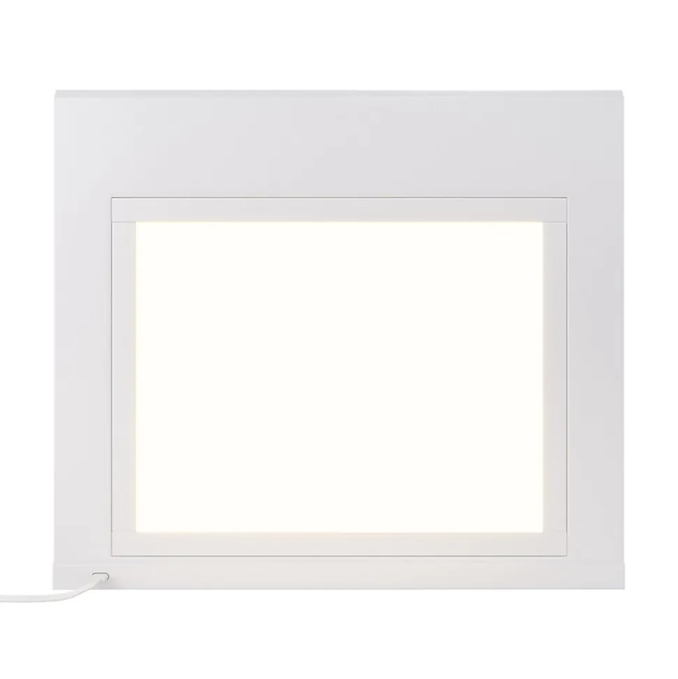Tablette avec LED integrées de dessous de meuble haut GoodHome Caraway blanc l. 36,4 cm x L. 31,9 cm x H. 18,2 mm