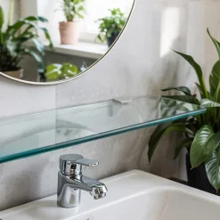 Tablette Murale en Verre Tulup 60x13 cm De Cuisine Moderne