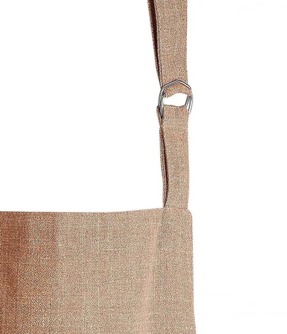 Tablier ajustable 70 x 85 cm Fils flammé terracotta