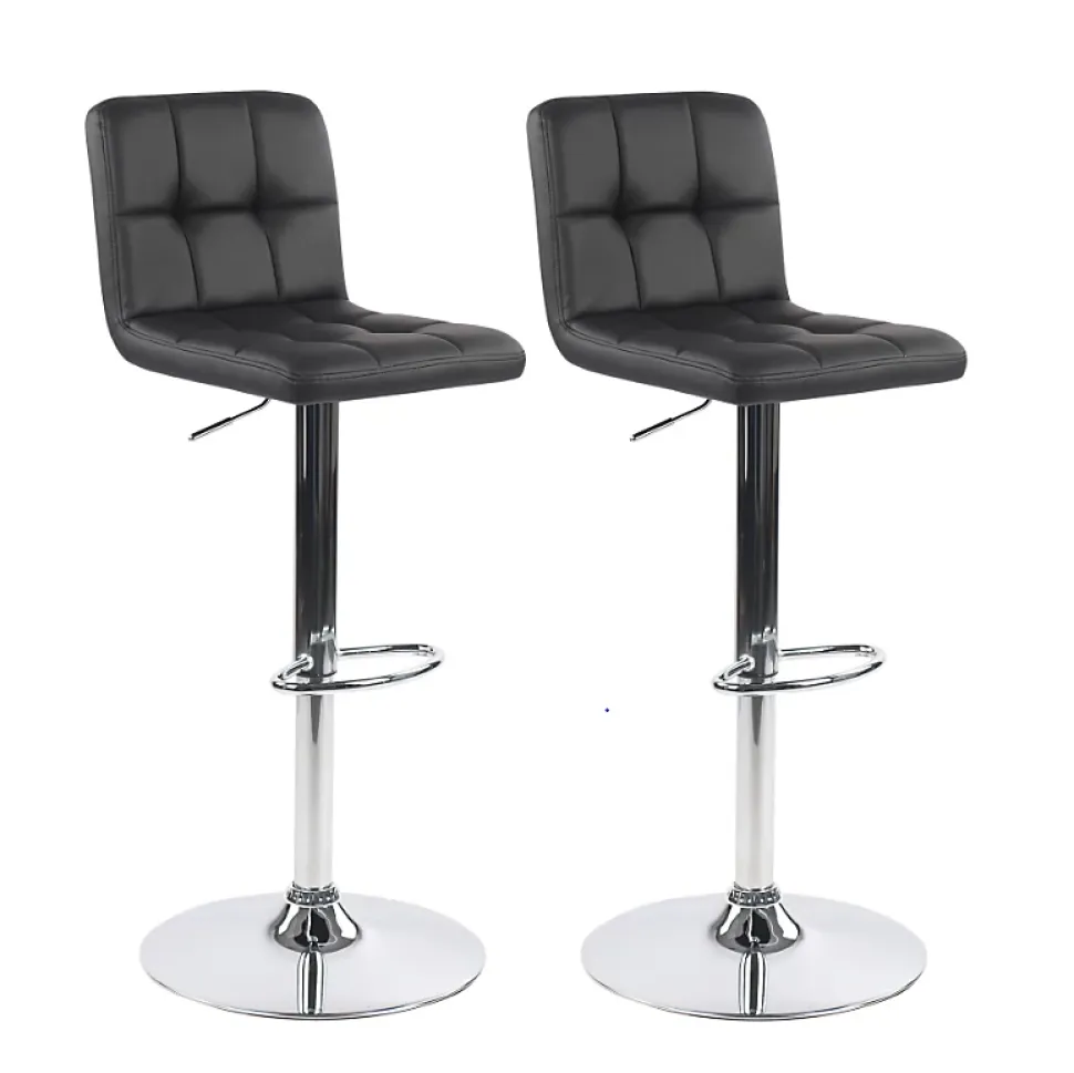 Tabouret de bar noir Box & Beyond Alama vendu par 2