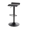 Tabouret de bar noir GoodHome Karonda
