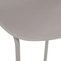 Tabouret de bar Otac - métal - gris - Atmosphera