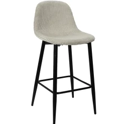 Tabouret de bar Scott beige vendu par 2