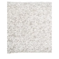 Tabouret Haut Badalona, Blanc, Polyester, 46x39x90 cm, Seven Design