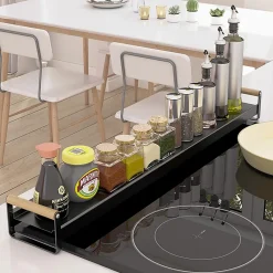 Étagaère À Épices réglable de 38cm à 73cm noir