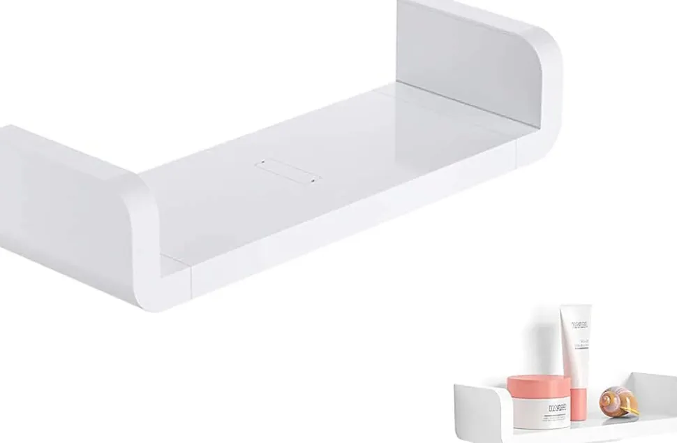 Étagère à Épices Murale Adhésif Medium Sans Perçage avec Crochet