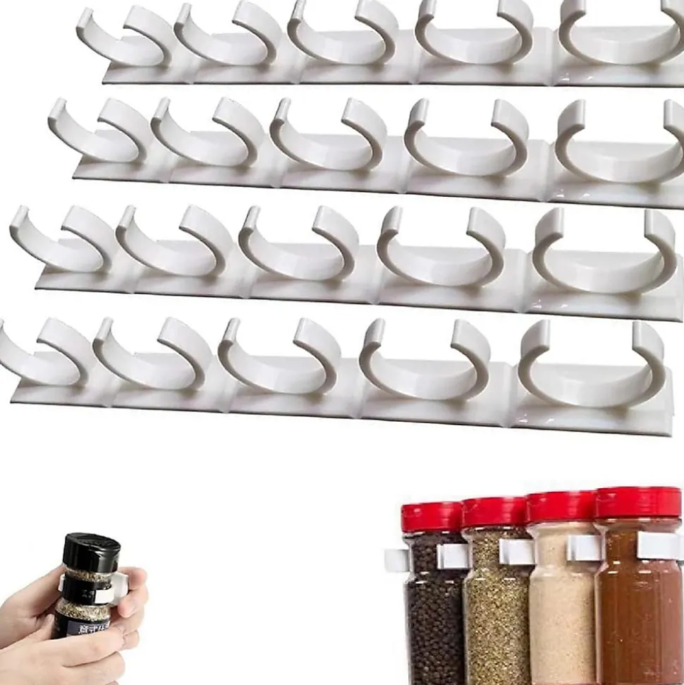 Étagère à Épices Murale pour 20 Pots Épices