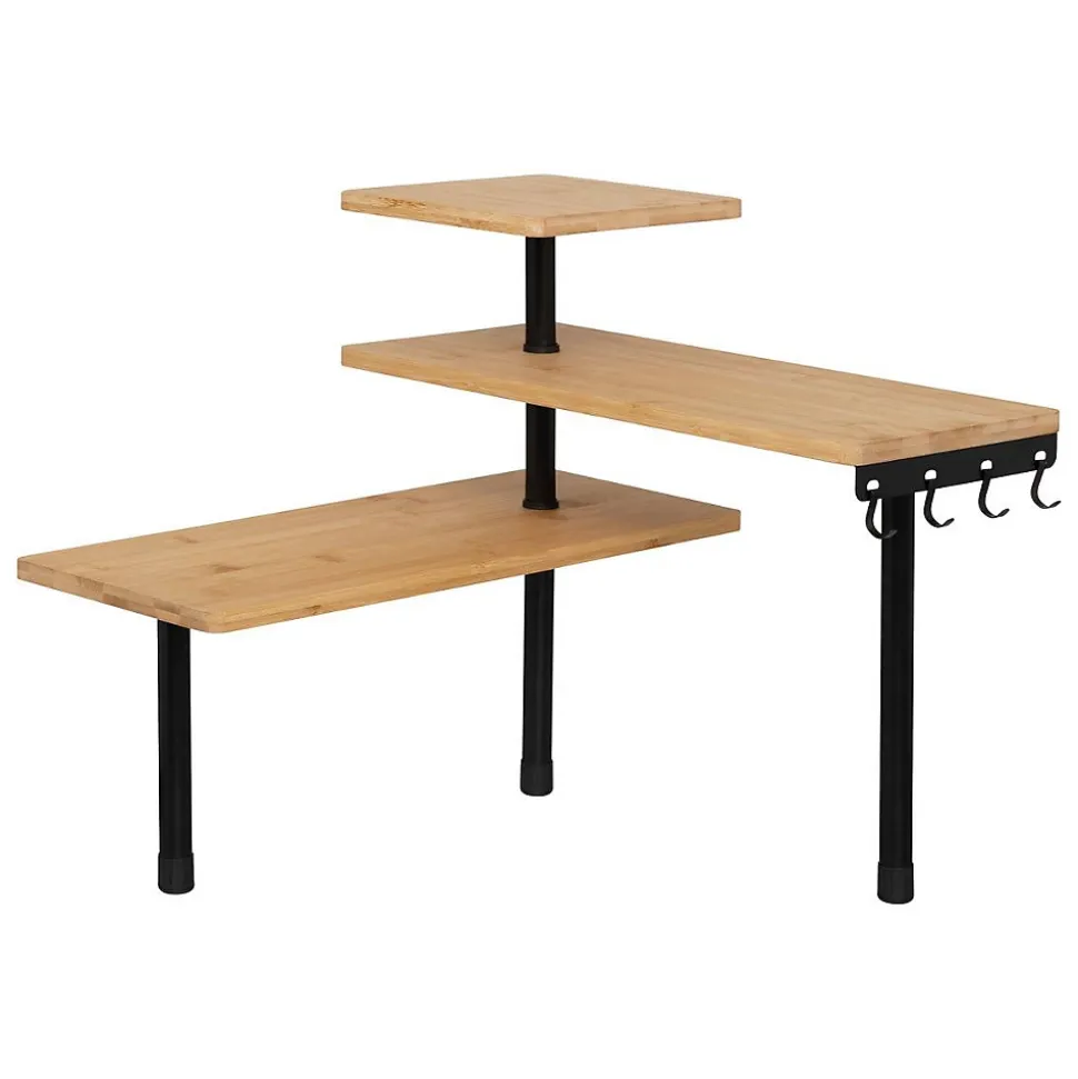 Étagère d'angle 3 niveaux beige - Beige- 5five