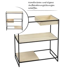 Étagère decorative Trofast Bois et métal 3 Étages 62 x 30 x 70 cm - Floordirekt