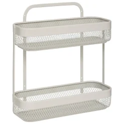 Étagère Mayaj 2 niveaux en métal beige - Beige- 5five