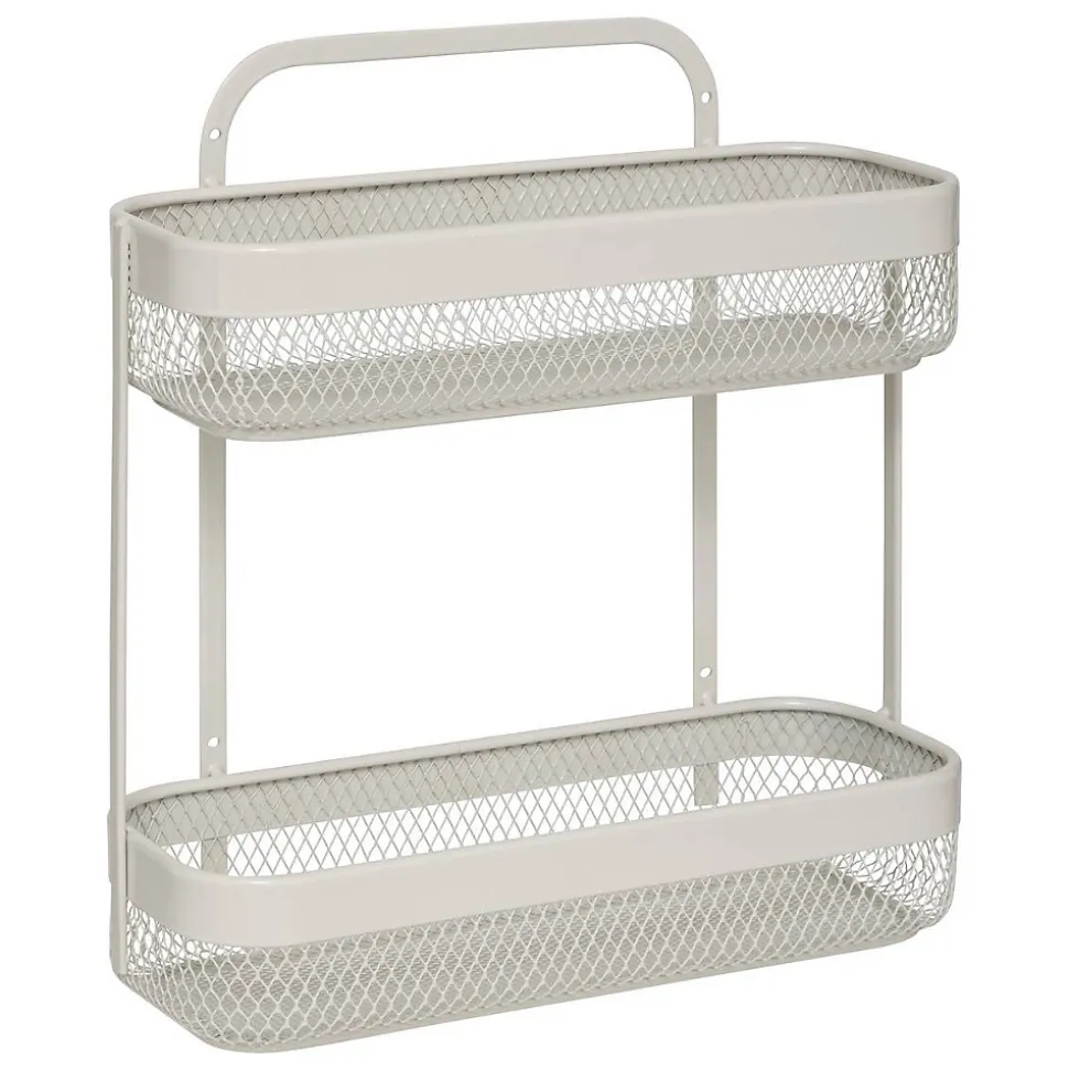 Étagère Mayaj 2 niveaux en métal beige - Beige- 5five