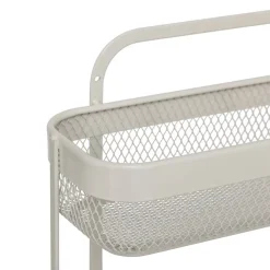 Étagère Mayaj 2 niveaux en métal beige - Beige- 5five