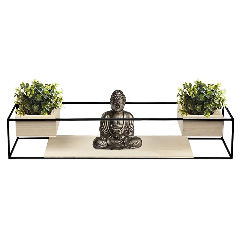 Étagère murale Trofast Etagères flexibles Bois et métal 60 x 12 x 12 cm - Floordirekt