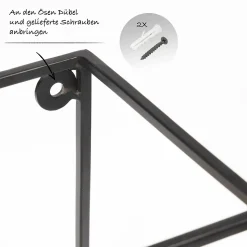 Étagère murale Trofast Etagères flexibles Bois et métal 60 x 12 x 12 cm - Floordirekt