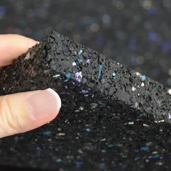 Tapis Anti-Vibration en caoutchouc recyclé Épaisseur 20 mm, 60 x 60 cm - Floordirekt