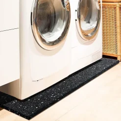 Tapis Anti-Vibration en caoutchouc recyclé Épaisseur 10 mm, 60 x 60 cm - Floordirekt