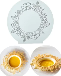 Tapis de Dentelle Fondant en Silicon