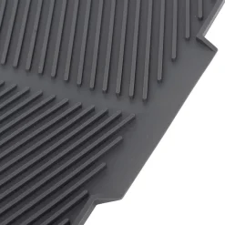 Tapis de vaisselle avec rack amovible 43x33cm - Gris- 5five