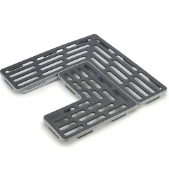 Tapis d'évier modulable Sink saver gris