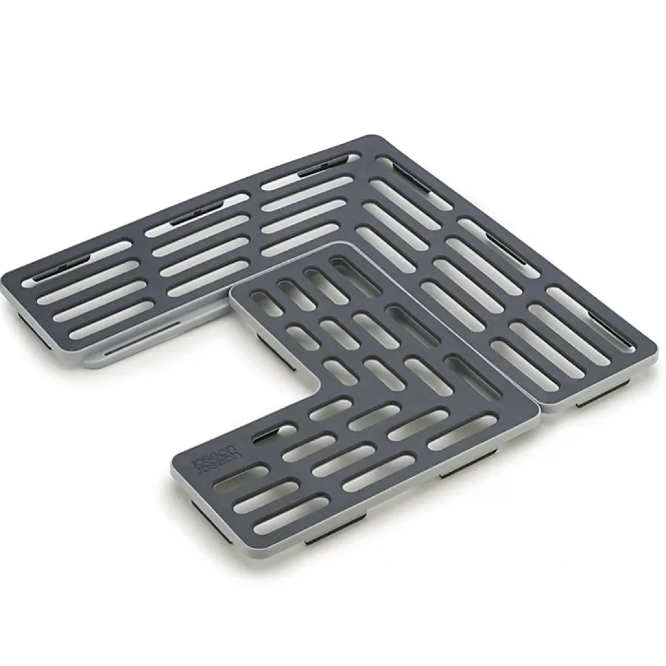 Tapis d'évier modulable Sink saver gris