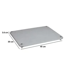 Tapis en diatomite gris 40x30cm - Gris- 5five