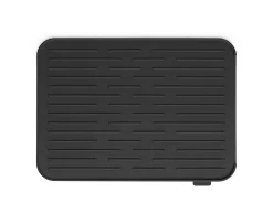 Tapis égouttoir à vaisselle en silicone Brabantia SinkSide anthracite