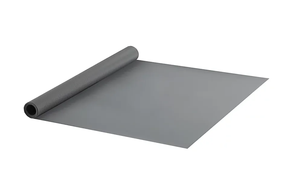 Tapis gris antidérapant pour tiroir et étagère