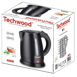 Techwood TB-1036 Bouilloire Electrique 1L Coloris Noir