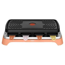 Tefal Food & Co, Raclette multifonctions, Cuissons polyvalentes, Tapas, Snack, Poêlons classiques et XL, 8 personnes