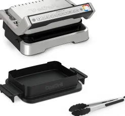 Tefal OptiGrill 9 Programmes 4-en-1 Métal