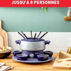Tefal Simply Invents Fondue électrique, 8 personnes,Thermostat règlable, EF353812
