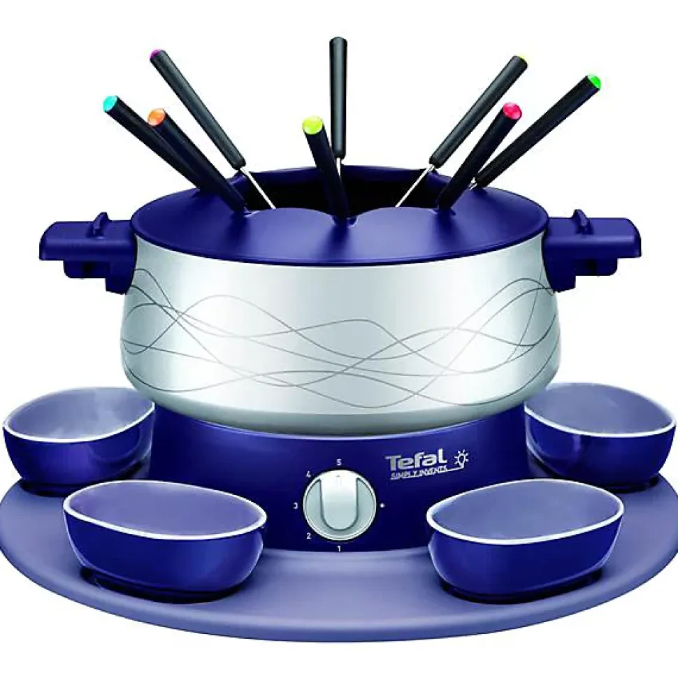 Tefal Simply Invents Fondue électrique, 8 personnes,Thermostat règlable, EF353812