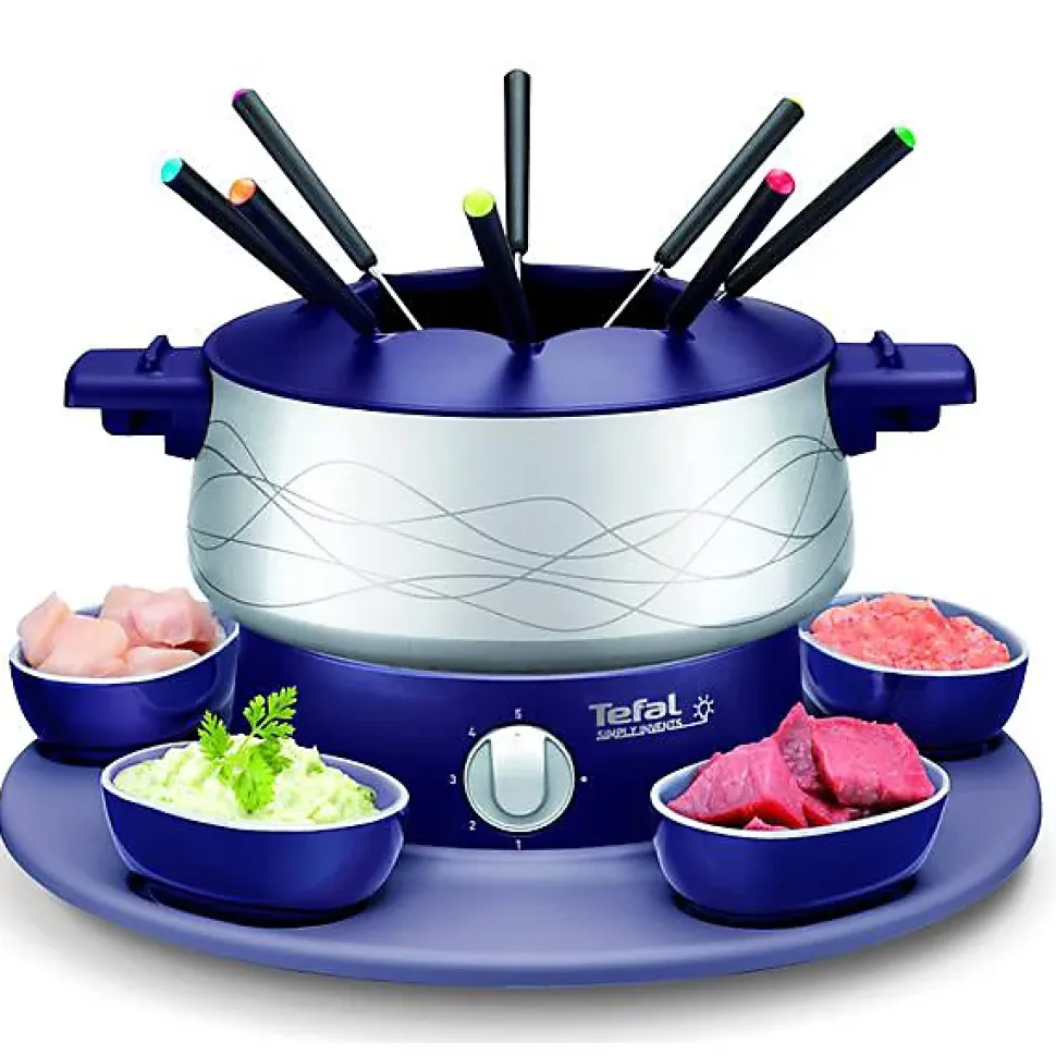 Tefal Simply Invents Fondue électrique, 8 personnes,Thermostat règlable, EF353812