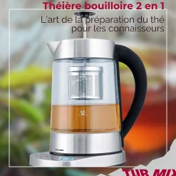 Théière bouilloire électrique 2 en 1 Turmix