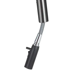 Timeless mitigeur d'évier à levier en acier inoxydable+douchette extractible, monotrou, gun metal brossé (TMLKF285BGM)