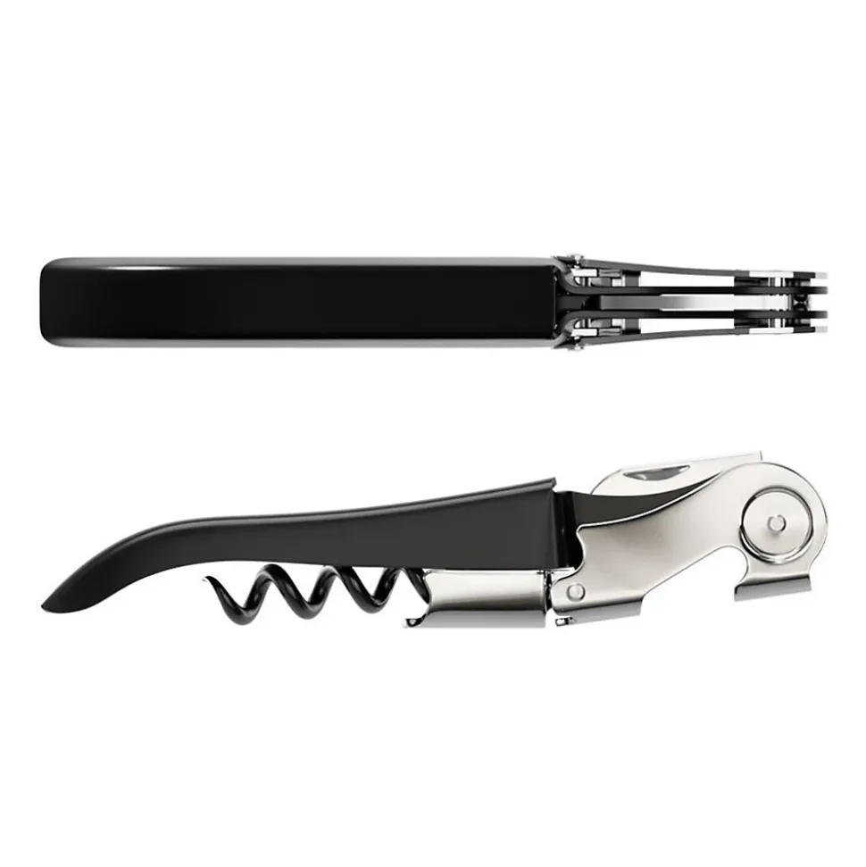 Tire-bouchon double levier AC Noir Noir - Pop par Koala